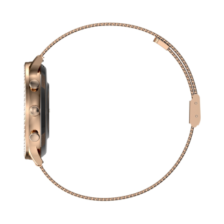 Smartwatch Damski VELTORI VT310-1 Złota Bransoleta + Różowy Pasek Silikonowy - 4