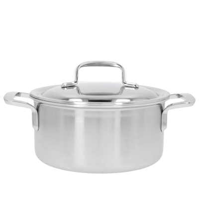 Low pot with lid Demeyere 5-Plus - 2.2 ltr