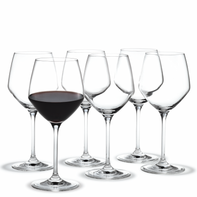  Holmegaard Perfection red wine glasses - 6 pcs