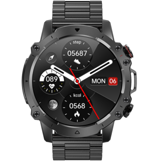 Smartwatch Męski Rubicon RNCF18-1 BLACK Bransoleta + Pasek - 4