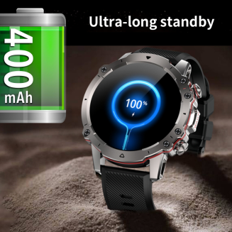 Smartwatch Męski Rubicon RNCF18-1 BLACK Bransoleta + Pasek - 9