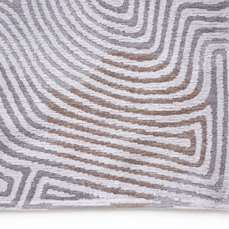 Louis de Poortere Meditation Coral Oyster White rug - 5