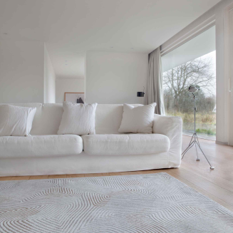 Louis de Poortere Meditation Coral Oyster White rug - 15