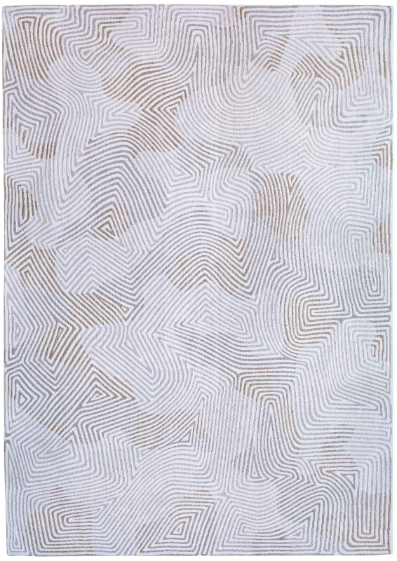 Louis de Poortere Meditation Coral Oyster White rug
