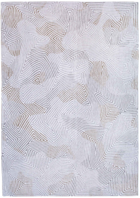Louis de Poortere Meditation Coral Oyster White rug