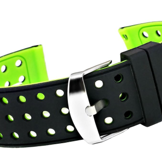 Pasek silikonowy ZIELONY U12-22-5 - 2