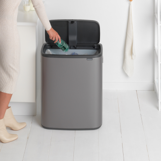 Brabantia Bo Touch Bin 60l platinum - 6