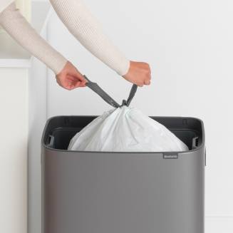 Brabantia Bo Touch Bin 60l platinum - 7