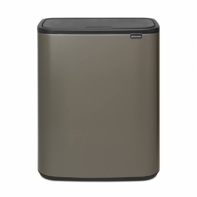 Brabantia Bo Touch Bin 60l platinum