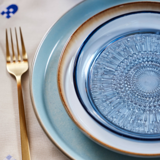  Bitz Kusintha Blue plate 18 cm - 2