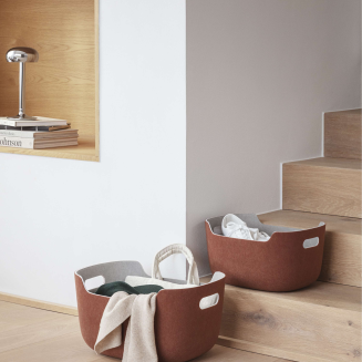  Eva Solo Tidy Basket Chestnut 40x29x20 cm - 3