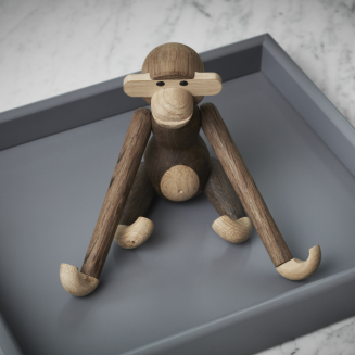  Wooden figurine Kay Bojesen Monkey oak small - 3