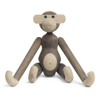  Wooden figurine Kay Bojesen Monkey oak small - 2