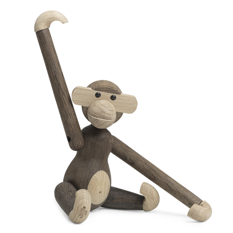  Wooden figurine Kay Bojesen Monkey oak small
