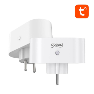 Podwójne inteligentne gniazdko WiFi Gosund SP211, 2 sztuki 3500W (dwupak) Tuya - 3