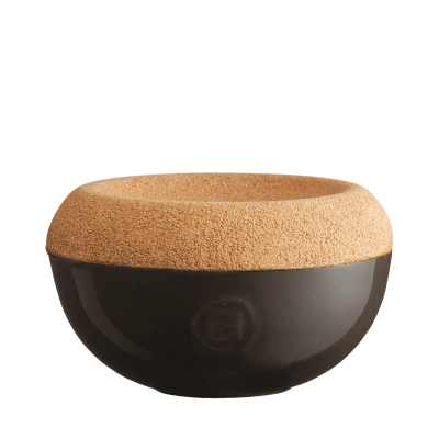  Emile Henry salt container black