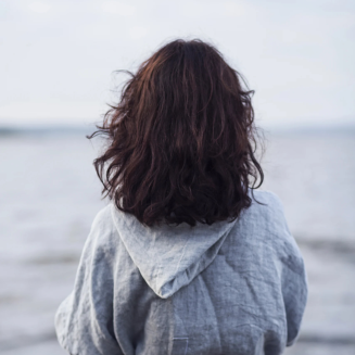  Lapuan Kankurit Kaste gray hooded bathrobe M - 5