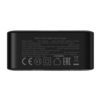 Ładowarka sieciowa Ugreen CD244 Genshin Impact Series, 65W, GaN, USB + 2x USB-C - 6