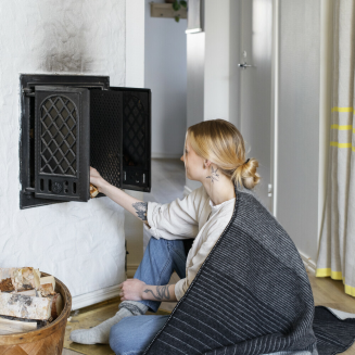 Koc Lapuan Kankurit KAAMOS white-black 100x150 cm - 2