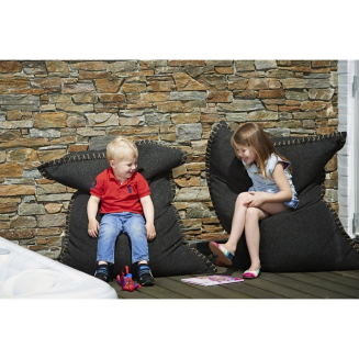 Pufa SACKit Cobana Beanbag Junior Black - 4