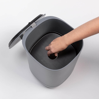 Kompostownik Plastia Bokashi szary + mieszanka 600g - 5