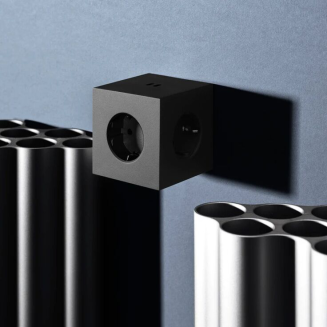 Rozszerzacz gniazd Avolt Square 2 z podwójnym USB-C o mocy 30 W czarny - 12