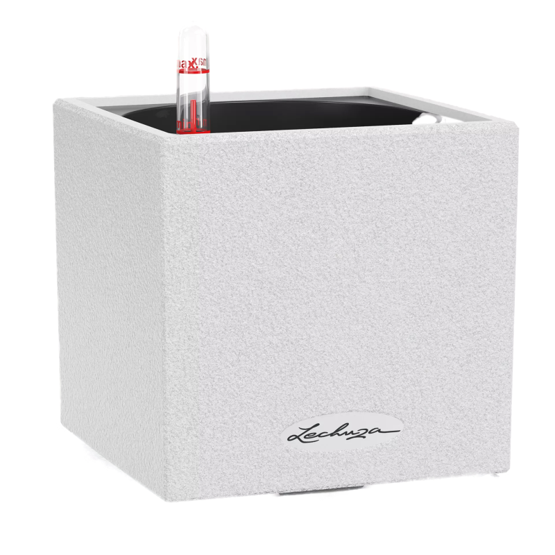  Lechuza Canto Stone flowerpot 14 cubes, white quartz