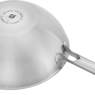 Wok Zwilling Joy Plus 30 cm ze szklaną pokrywą - 5