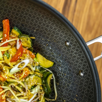 Wok Zwilling Joy Plus 30 cm ze szklaną pokrywą - 12