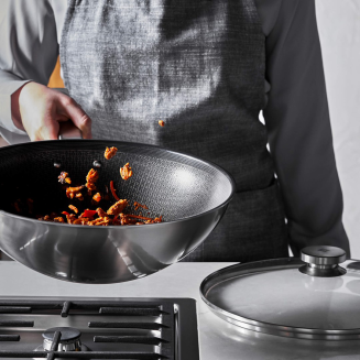 Wok Zwilling Joy Plus 30 cm ze szklaną pokrywą - 14