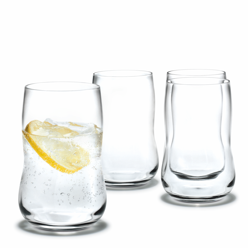  Set of 4 Holmegaard Future glasses 370 ml
