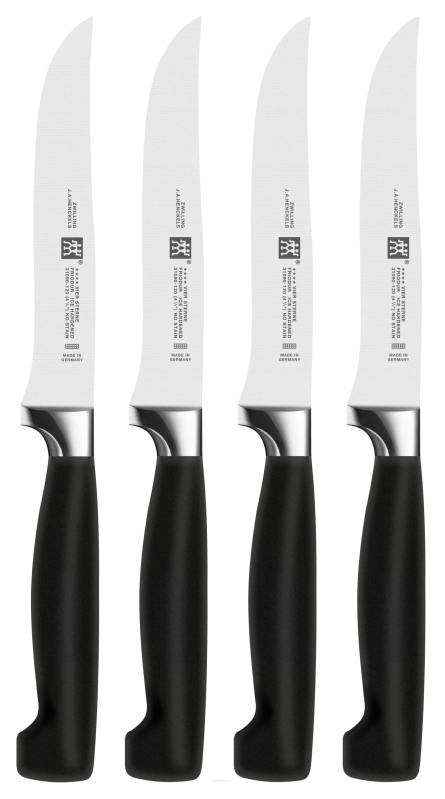  Set of 4 Zwilling Four Star steak knives