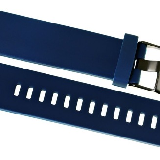 Pasek silikonowy GRANATOWO-CZARNY U15-22-2 - 4