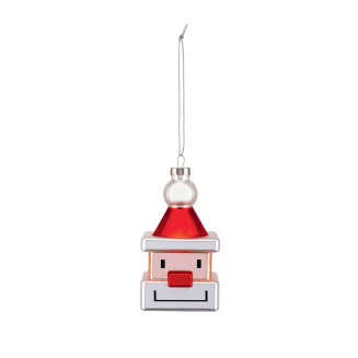 Alessi Santa Cube Christmas bauble - 2