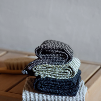 Ręcznik Lapuan Kankurit Terva black-linen 48x70 cm - 3