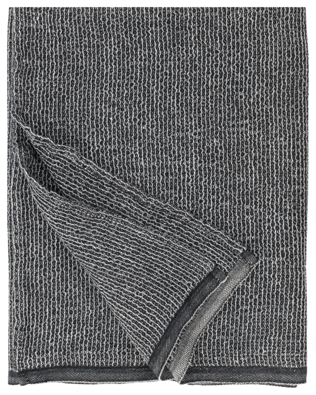Ręcznik Lapuan Kankurit Terva black-linen 48x70 cm