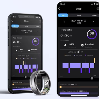 Smart Ring RUBICON R6 Deep Grey SIZE-12(US) SMARUB328 - 9