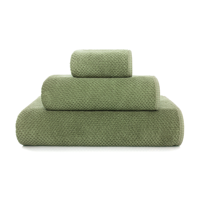  Graccioza Bee Waffle Jade towel
