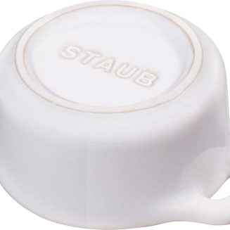  Staub Mini Cocotte Round - 200 ml, Ivory - 4