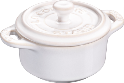  Staub Mini Cocotte Round - 200 ml, Ivory