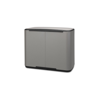 Brabantia Bo 11+11+11l Mineral Concrete waste bin - 3