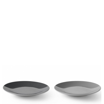  Stelton Emma gray dessert plates - 2 pieces