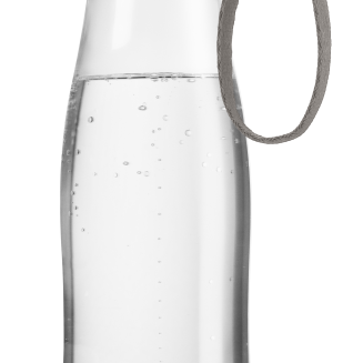 Eva Solo To Go Glass Water Bottle 0.5l Taupe - 2