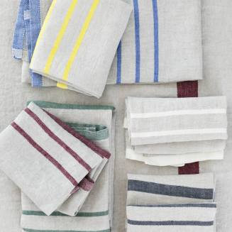  Lapuan Kankurit USVA linen towel-white 95x180 cm - 5