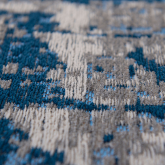  Louis de Poortere Mad Men Griff bronx azurite rug - 2