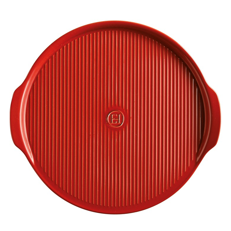  Emile Henry red pizza baking stone