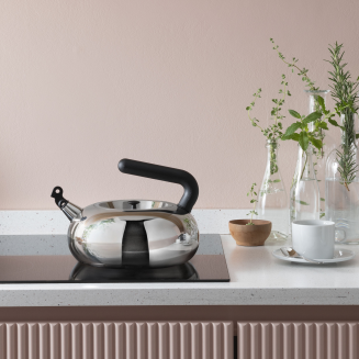 Alessi Bulbul kettle with whistle by Castiglioni - 4