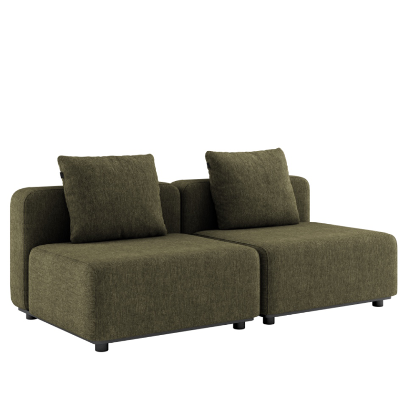 Sofa ogrodowa SACKit Cobana Lounge Sofa 3 Seater Kirra Olive