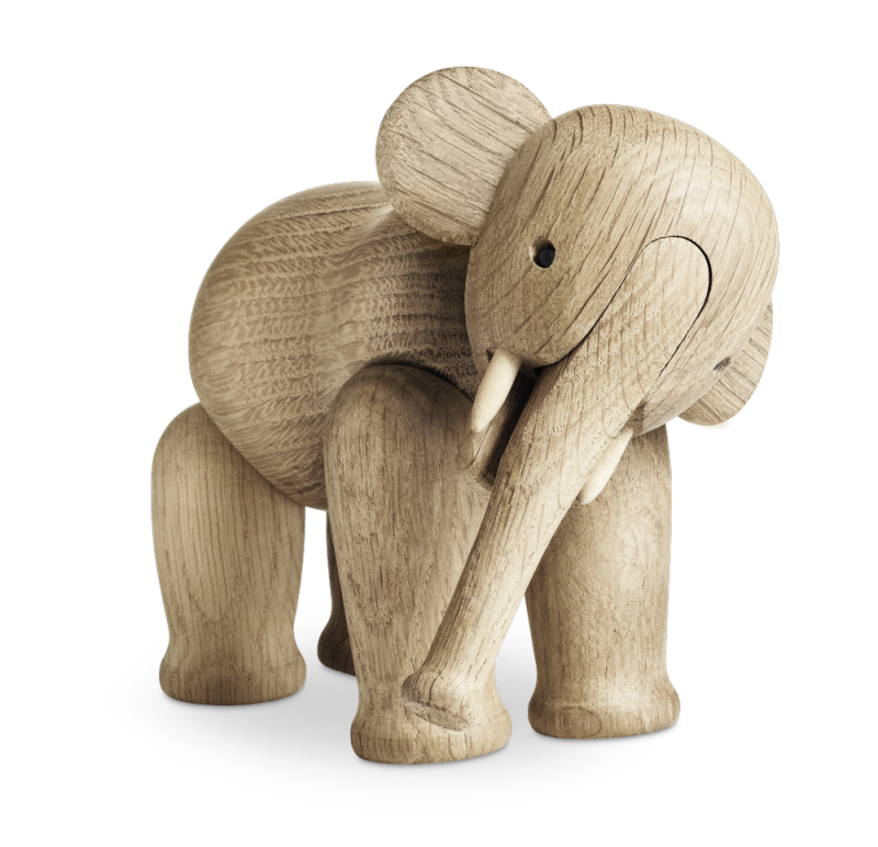  Kay Bojesen Elephant wooden figurine 16 cm
