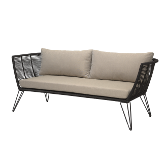  Bloomingville Mundo Black garden sofa - 5